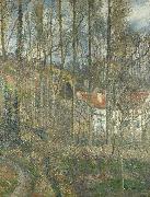 The Cote des Boeufs at L Hermitage Camille Pissarro